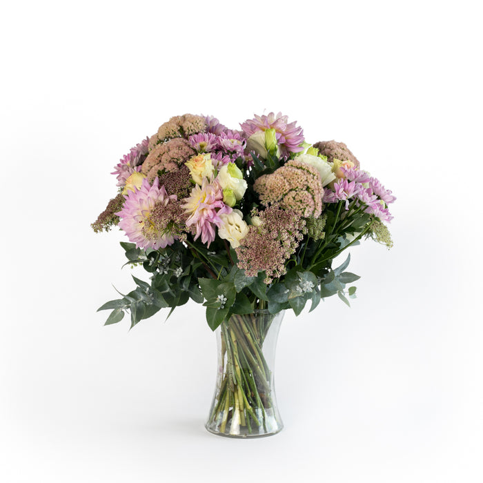 Soft Pastel Vase Arrangement