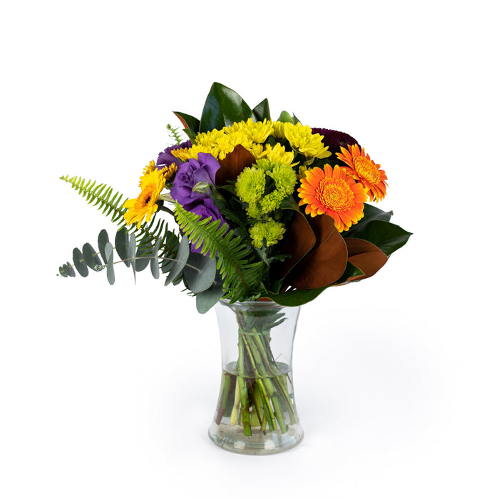 Bright And Bold Vase Arrangement